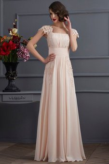 Abito da Ballo Lungo A Terra in Chiffon A-Line Principessa