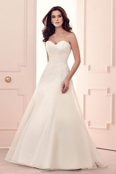 Abito da Sposa A Terra Senza Strap Lungo Formale E Informale a Sala